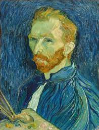 Pintura impresionista del retrato de VanGogh